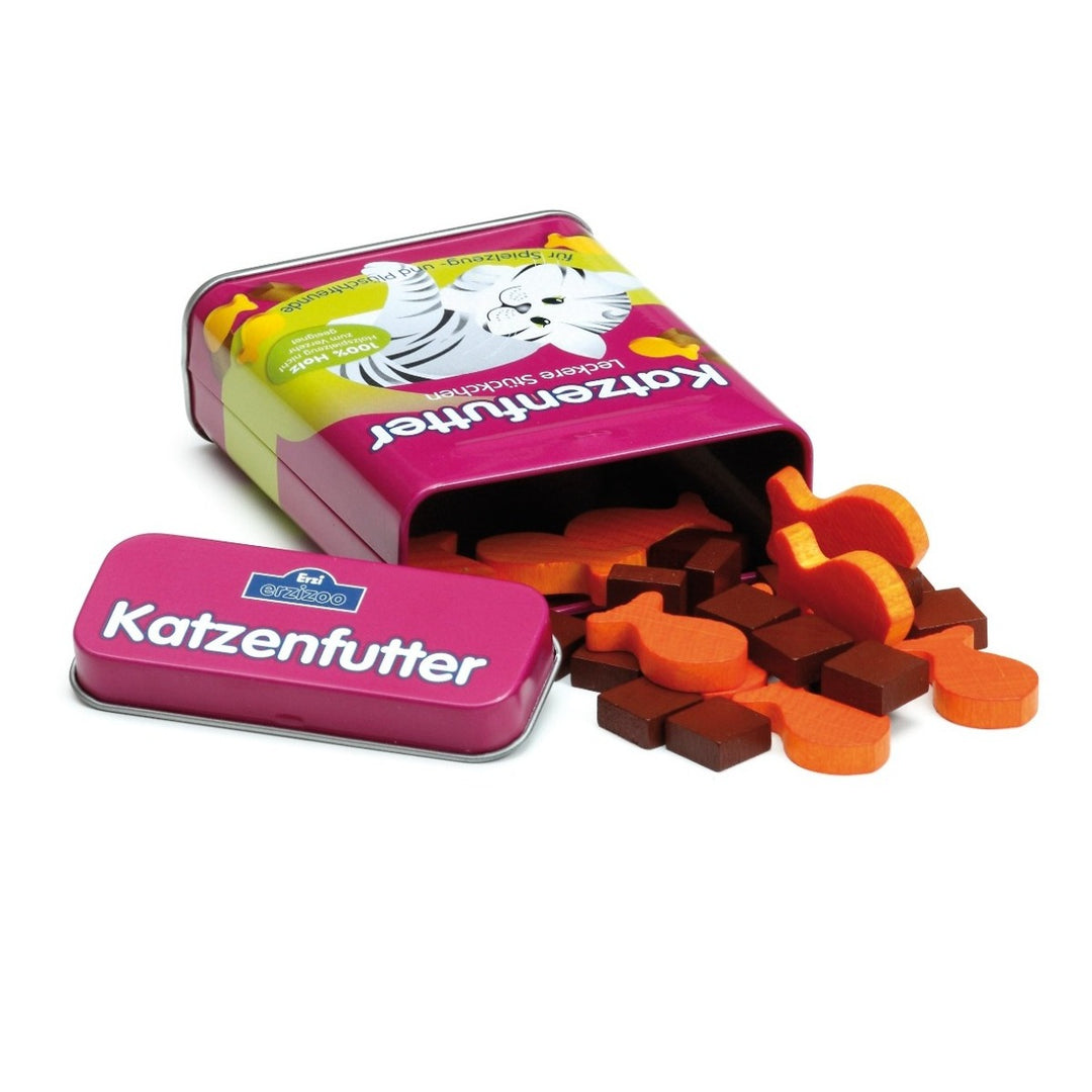 18461 Erzi Cat Food in a Tin