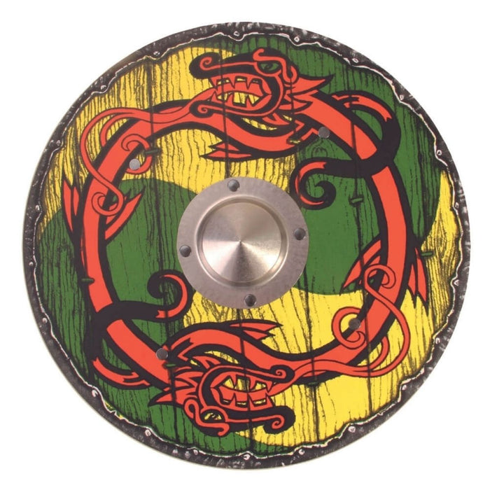 192 VAH Viking Shield Yellow and Green
