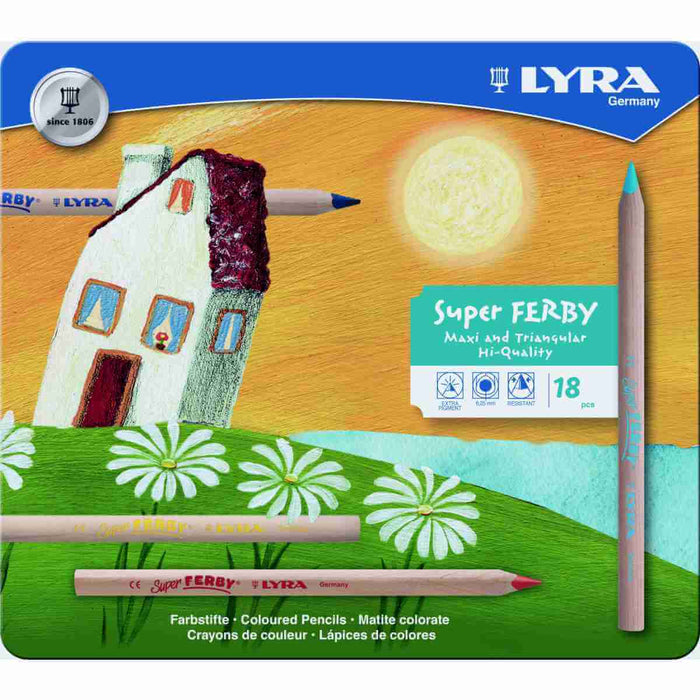 20561918 Lyra Super Ferby unlacquered 18 in a tin