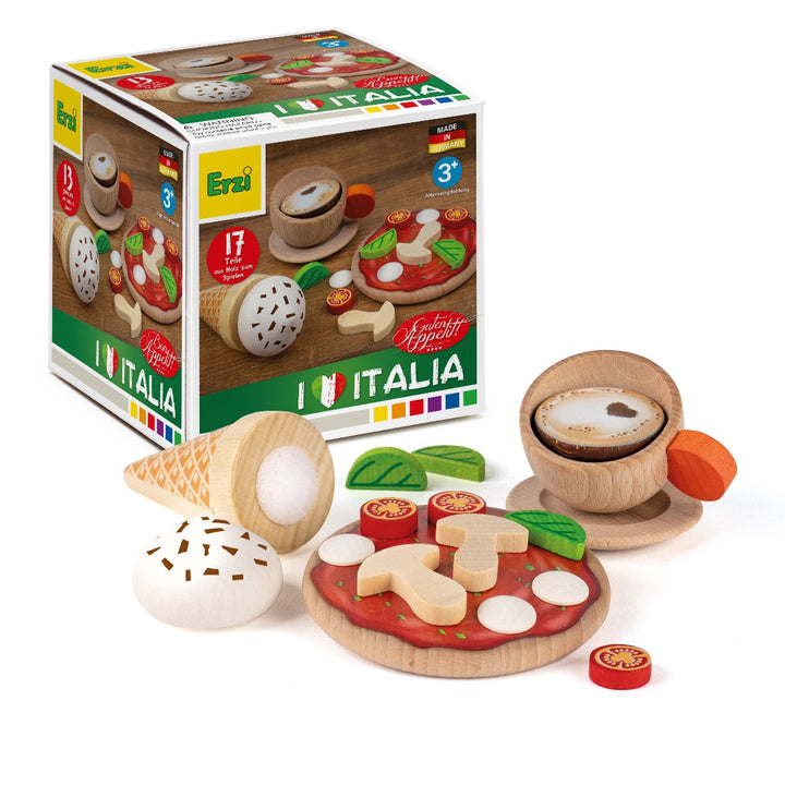 Erzi Italian Assortment Wooden Play Food for Children's Pretend Play from Australia