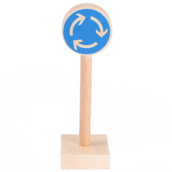 Traffic Roundabout Sign