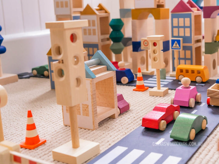 30025 Beck Traffic Light with Pedestrian Signal