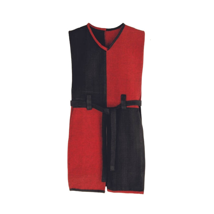 301 VAH Norman Tunic Black and Red