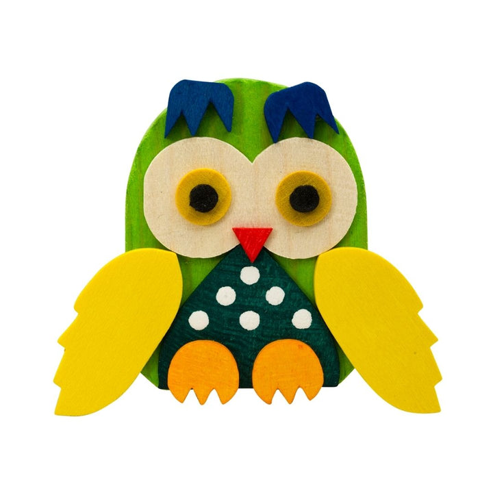 32100 Graupner Christmas Tree Ornament Owl with Clip Set of 12 Pieces