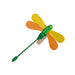 33900 Graupner Christmas Tree Ornament Dragonfly with Clip Set of 12 Pieces