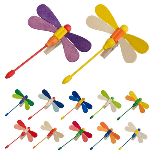 33900 Graupner Christmas Tree Ornament Dragonfly with Clip Set of 12 Pieces