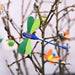 33900 Graupner Christmas Tree Ornament Dragonfly with Clip Set of 12 Pieces