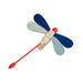 33900 Graupner Christmas Tree Ornament Dragonfly with Clip Set of 12 Pieces