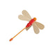 33900 Graupner Christmas Tree Ornament Dragonfly with Clip Set of 12 Pieces