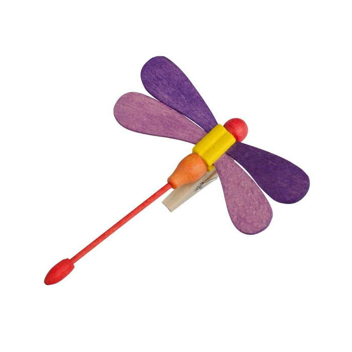 33900 Graupner Christmas Tree Ornament Dragonfly with Clip Set of 12 Pieces