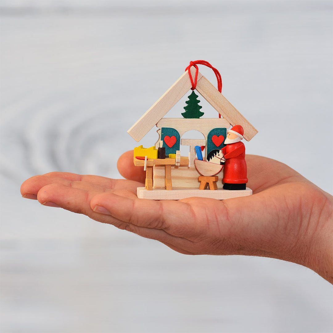 Christmas Tree Ornament - Santa Claus House
