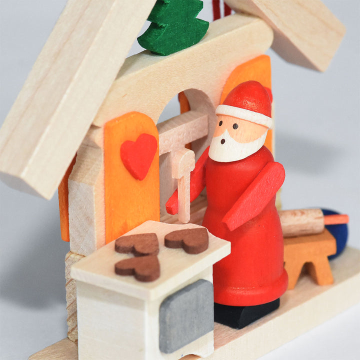 Christmas Tree Ornament - Santa Claus House