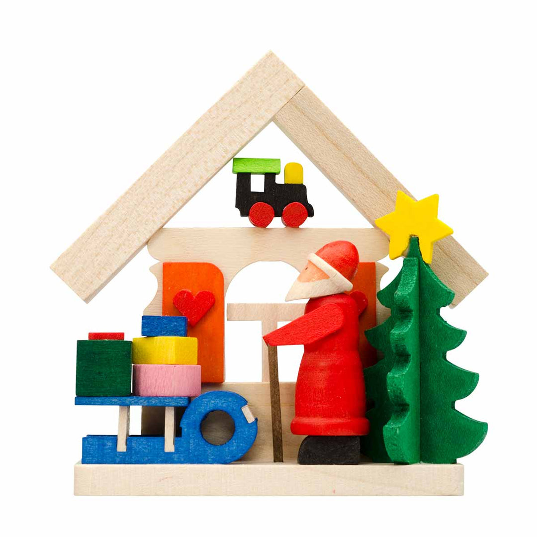 Christmas Tree Ornament - Santa Claus House