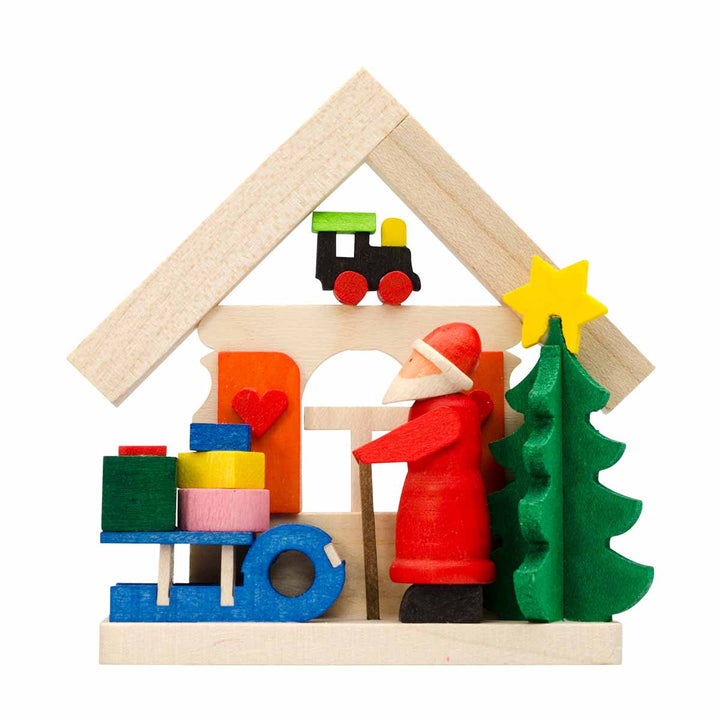 Christmas Tree Ornament - Santa Claus House