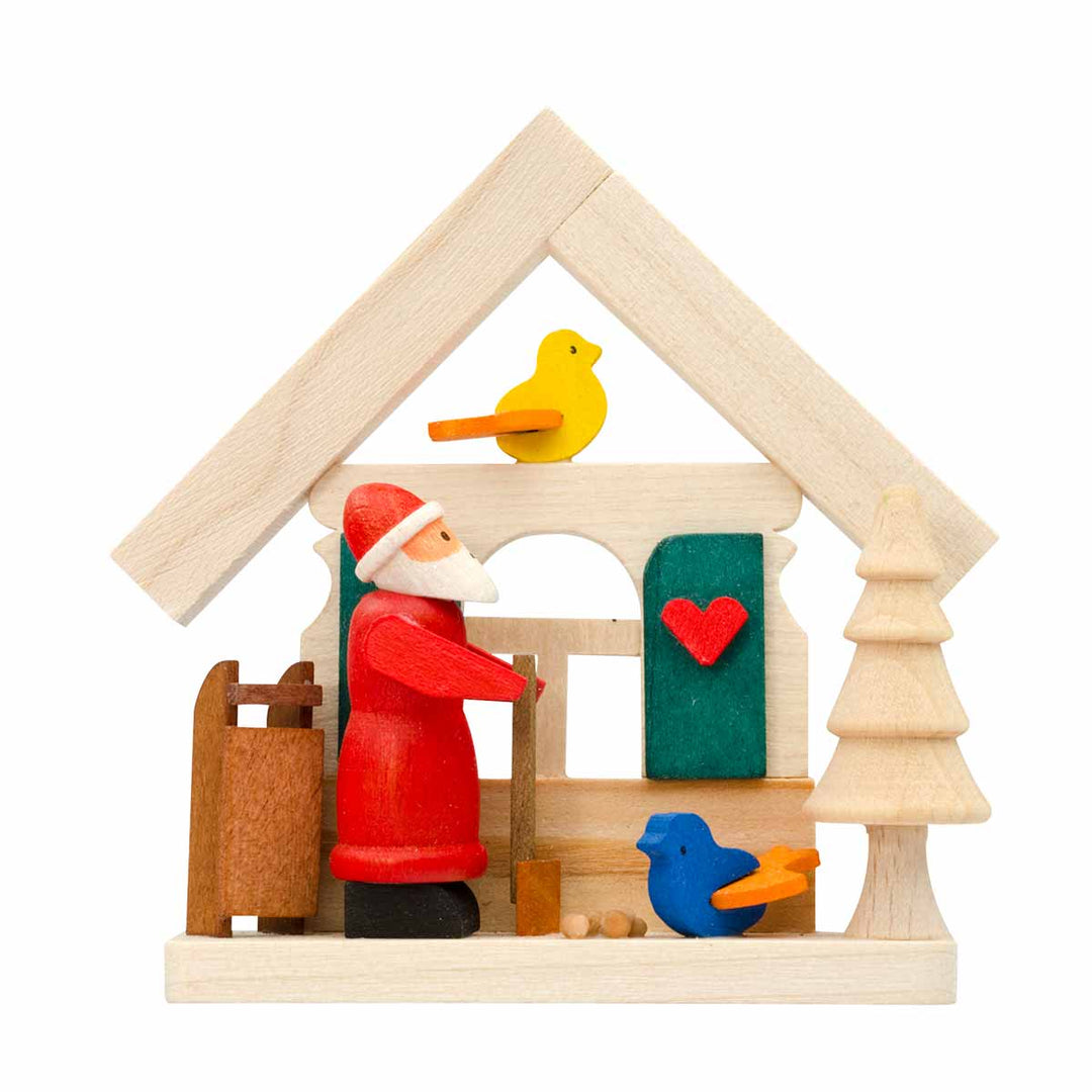 Christmas Tree Ornament - Santa Claus House
