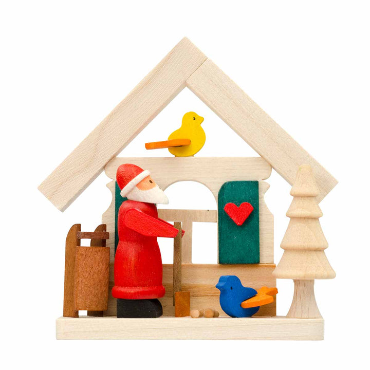 Christmas Tree Ornament - Santa Claus House