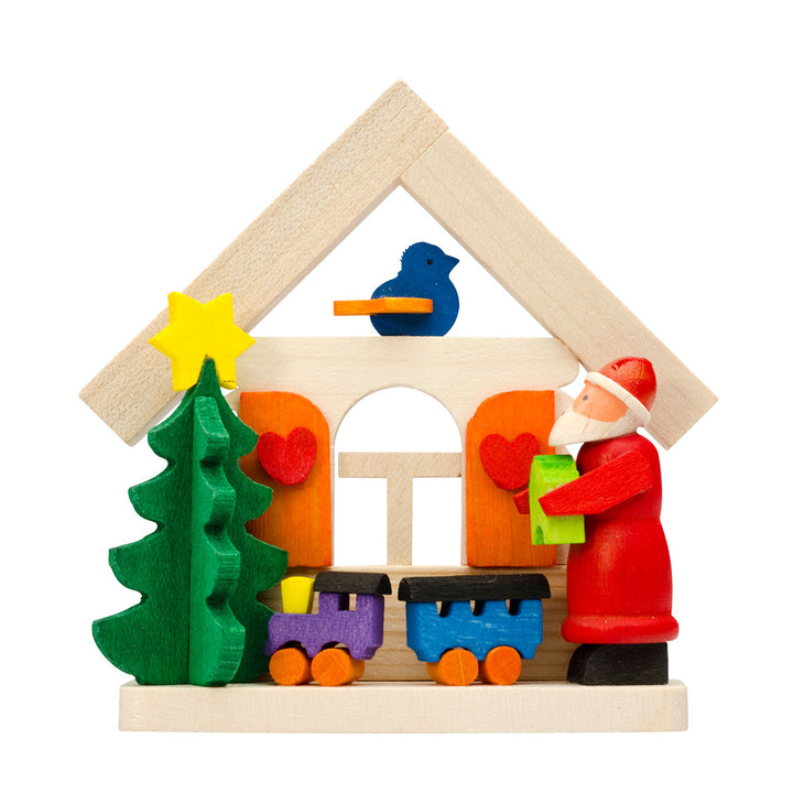 Christmas Tree Ornament - Santa Claus House