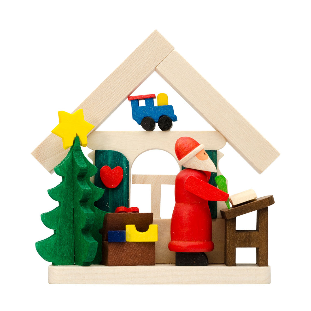 Christmas Tree Ornament - Santa Claus House