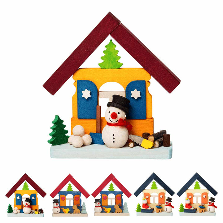 41900 Graupner Christmas Tree Ornament House Snowman