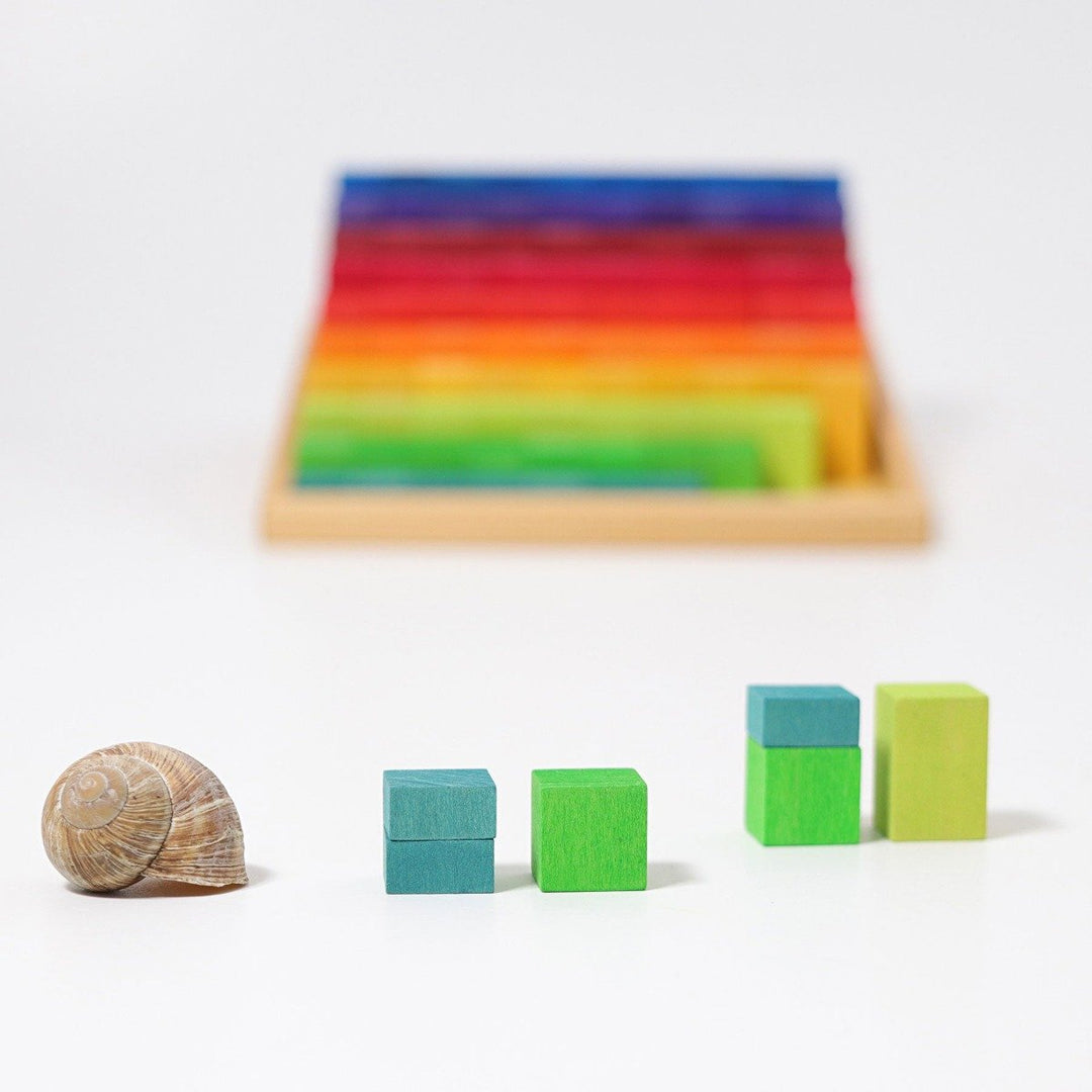 42100 Grimms Small Stepped Counting Blocks