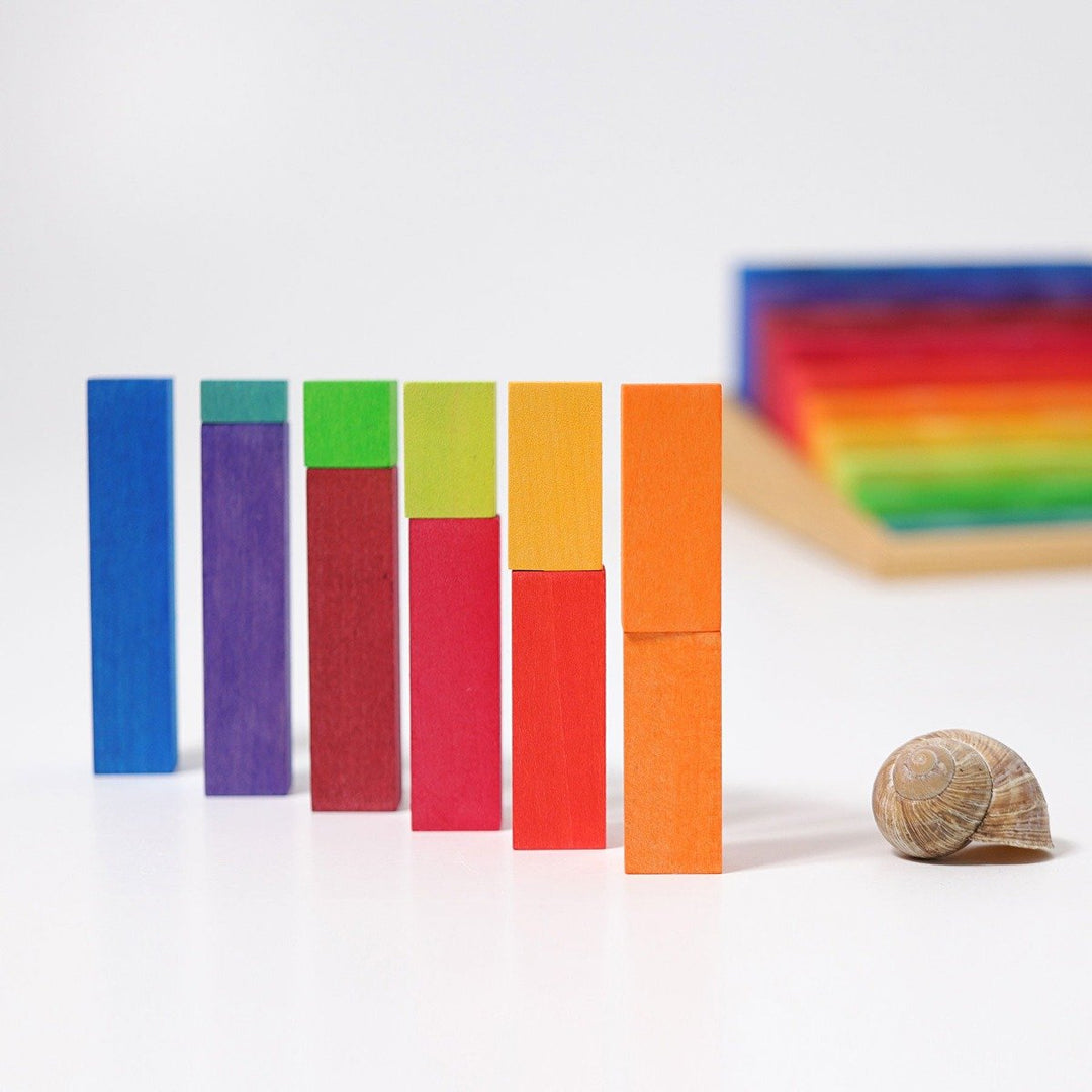 42100 Grimms Small Stepped Counting Blocks
