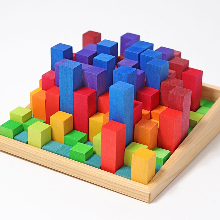 42100 Grimms Small Stepped Counting Blocks