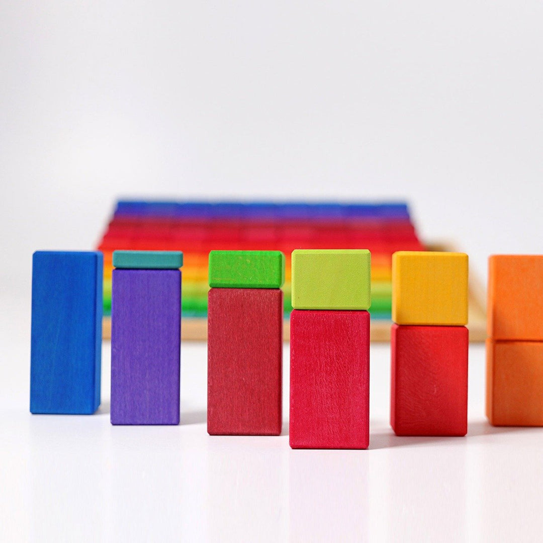 42300 Grimms Large Stepped Counting Blocks