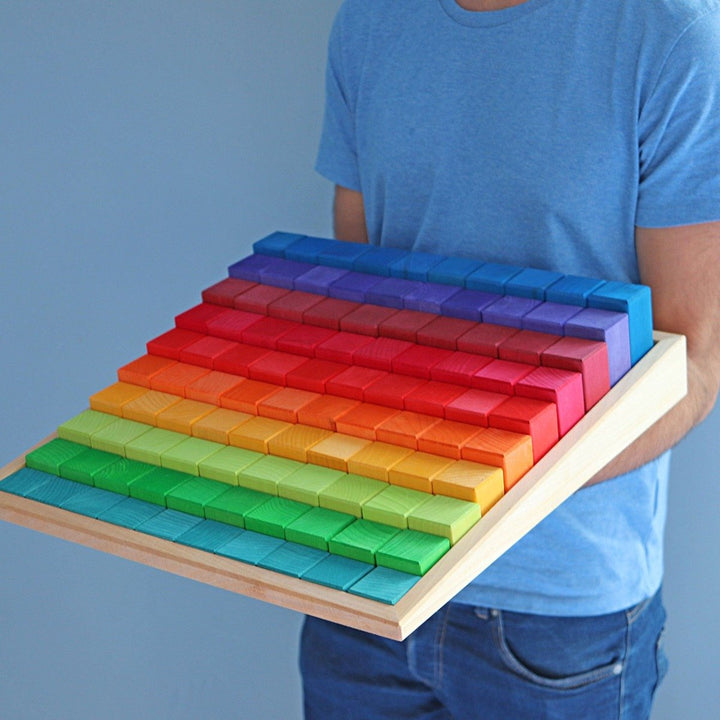 42300 Grimms Large Stepped Counting Blocks