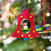 42420 Graupner Christmas Tree Ornament Bell with Snowman 