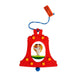 42450 Graupner  Christmas Tree Ornament Bell with Angel Red 