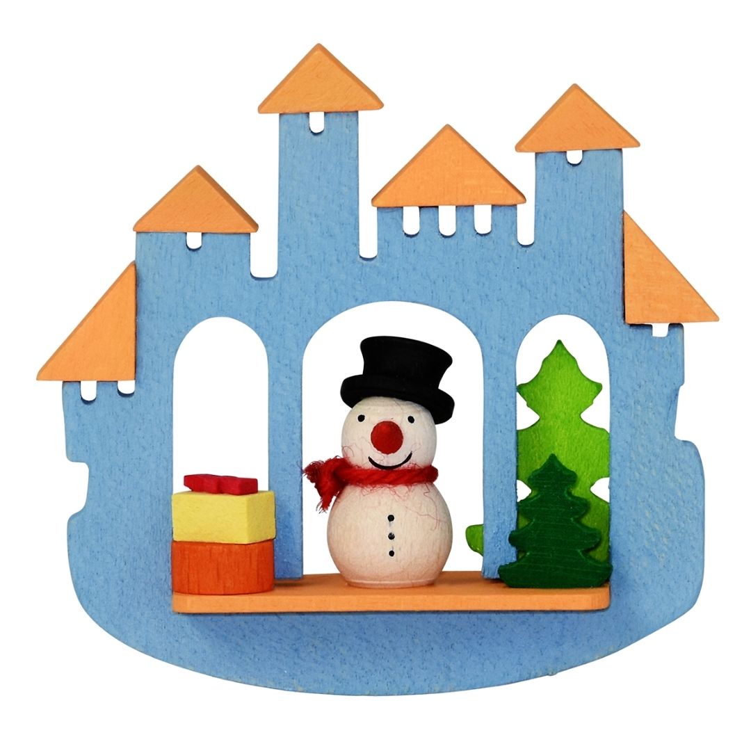 42860 Graupner Christmas Tree Ornament City Gate Snowman