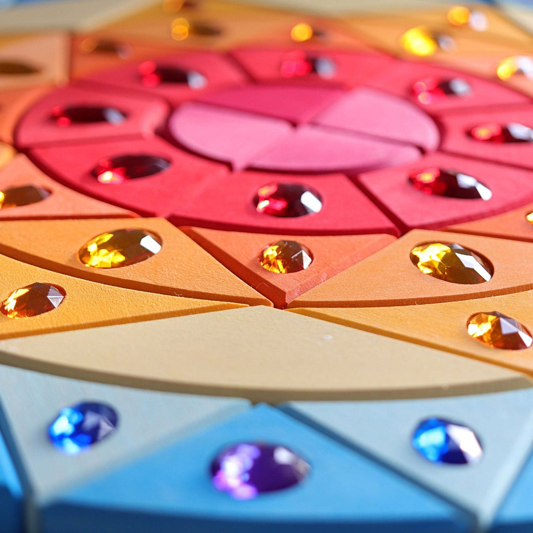 43084 Grimm's Large Sparkling Mandala Sun