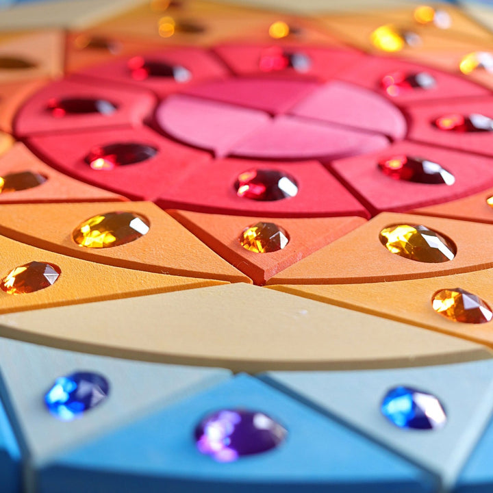43084 Grimm's Large Sparkling Mandala Sun