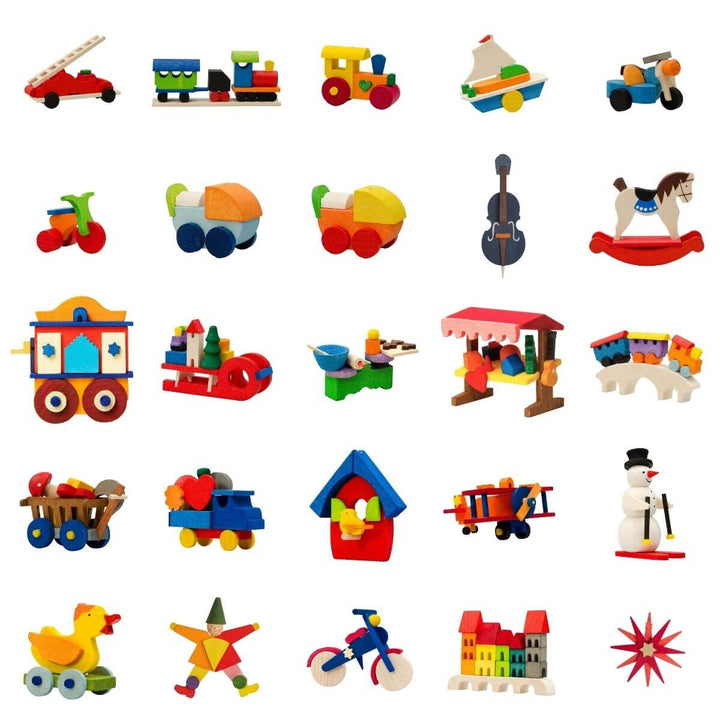 43100 Graupner Christmas Tree Ornament Set of 25 Pieces