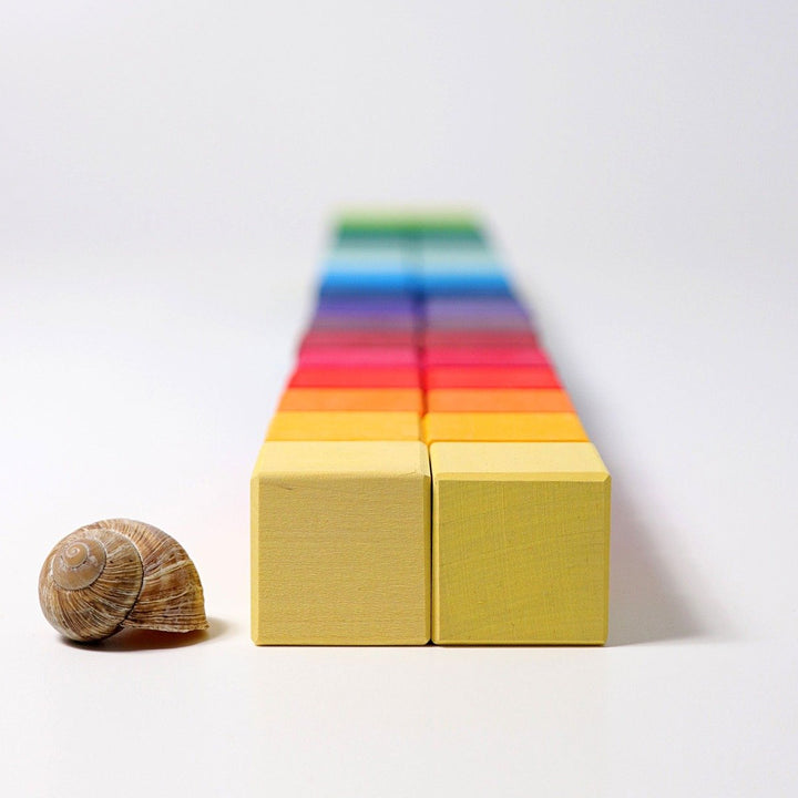 43110 Grimms Rainbow Square Mosaic 36 pieces