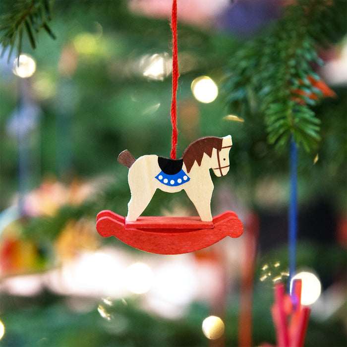 43190 Graupner Tree Ornament Rocking Horse 02