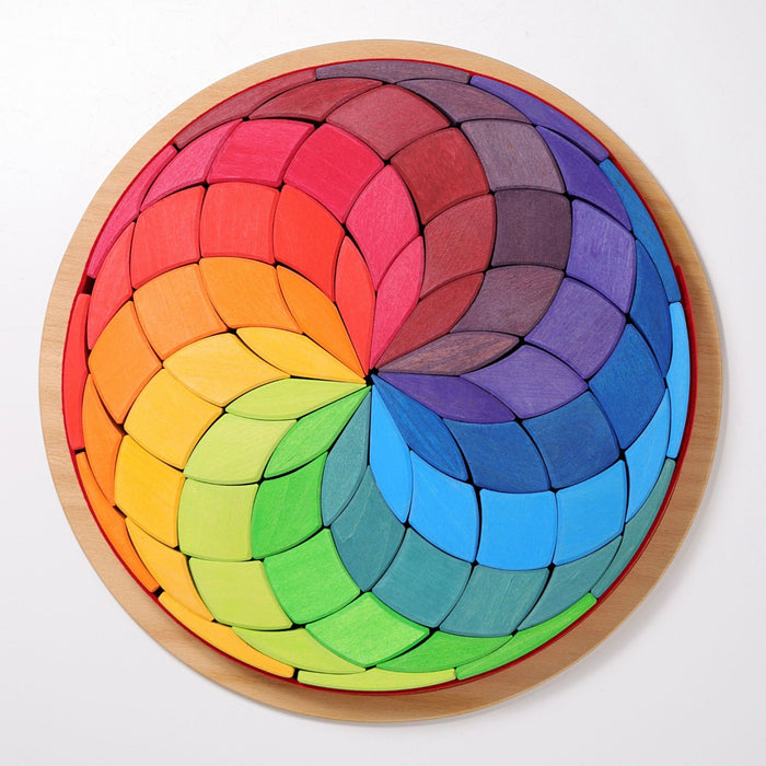 43270 Grimms Large Mandala Colour Circle Spiral
