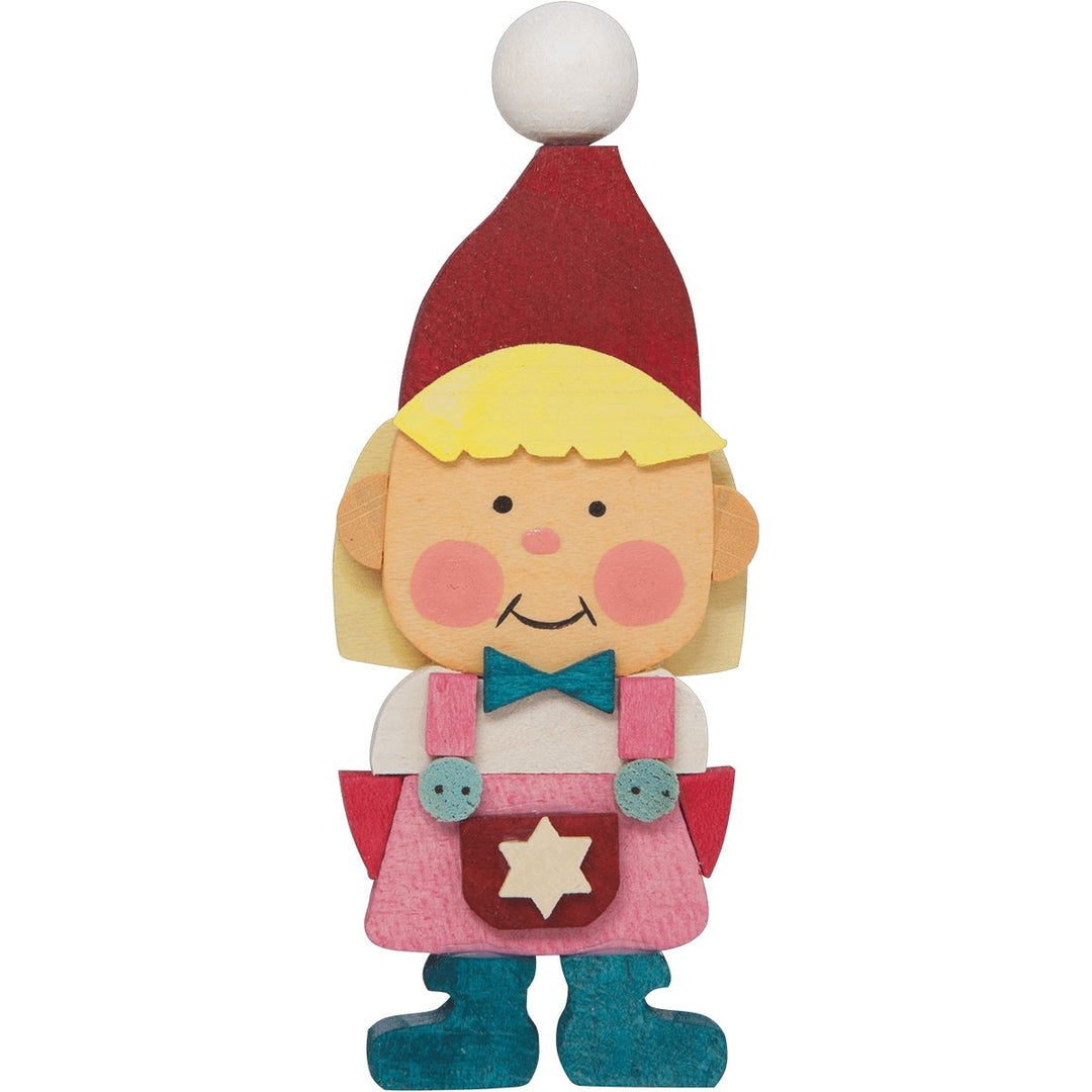43380 Graupner Christmas Tree Ornament Elves Set of 6 Pieces