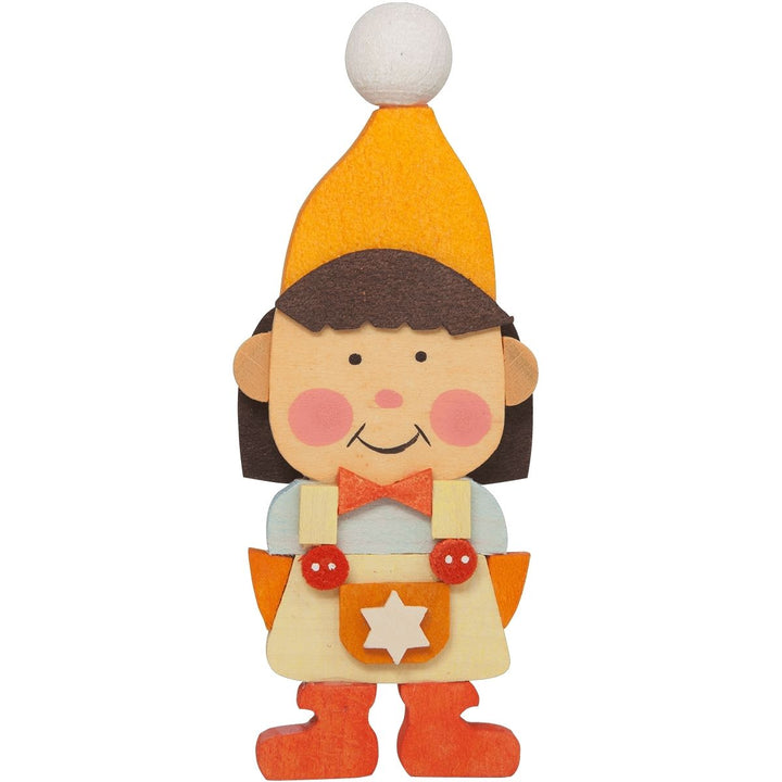 43380 Graupner Christmas Tree Ornament Elves Set of 6 Pieces