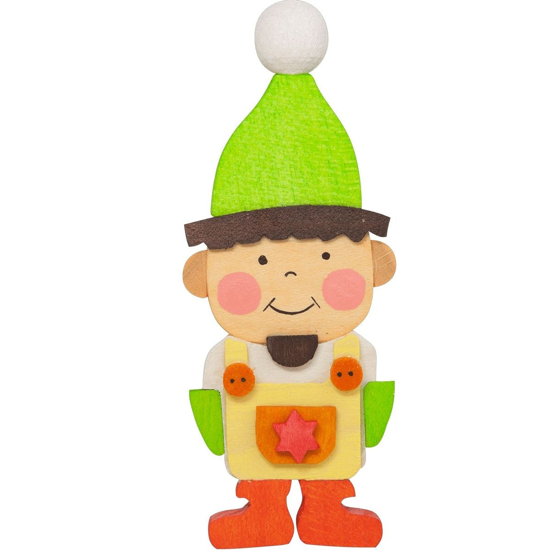43380 Graupner Christmas Tree Ornament Elves Set of 6 Pieces