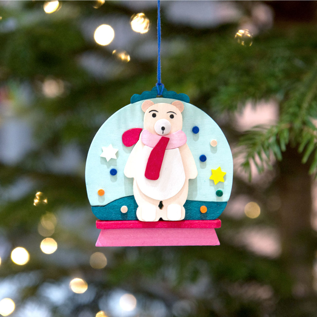 Christmas Tree Ornament - Snow Globe
