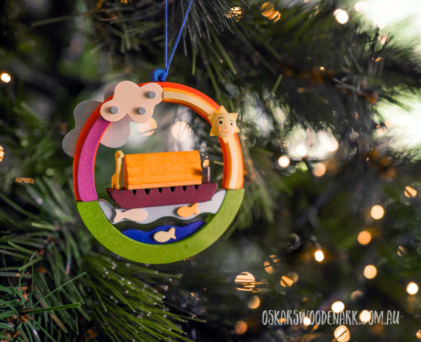 43910 Graupner Christmas Tree Ornament Noah's Ark Diorama