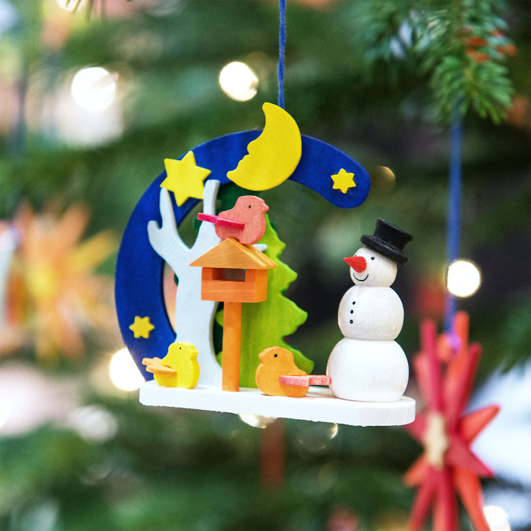 Christmas Tree Ornament - Snowman Arch