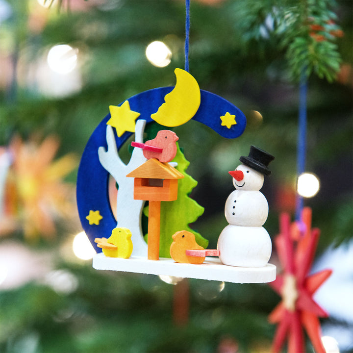 Christmas Tree Ornament - Snowman Arch