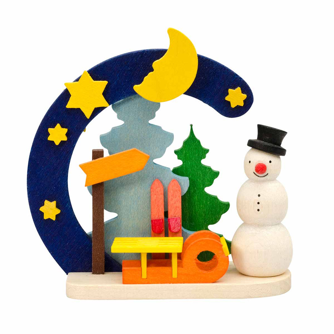 Christmas Tree Ornament - Snowman Arch