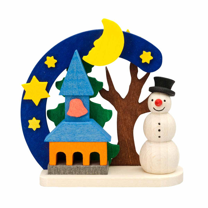 Christmas Tree Ornament - Snowman Arch