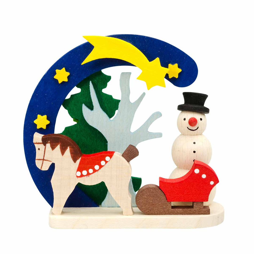 Christmas Tree Ornament - Snowman Arch