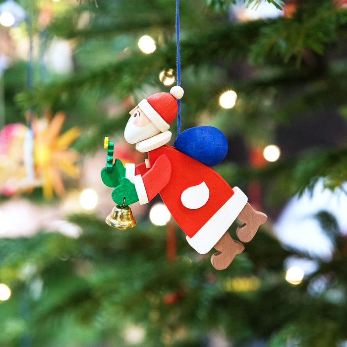 45810 Graupner Tree Ornament Santa with Bell 02