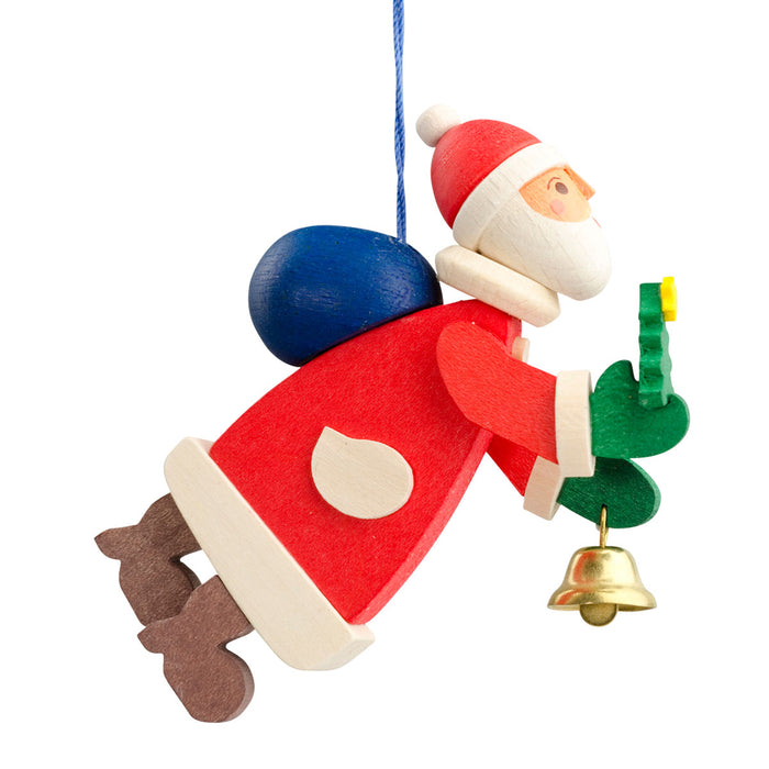 45810 Graupner Tree Ornament Santa with Bell 01