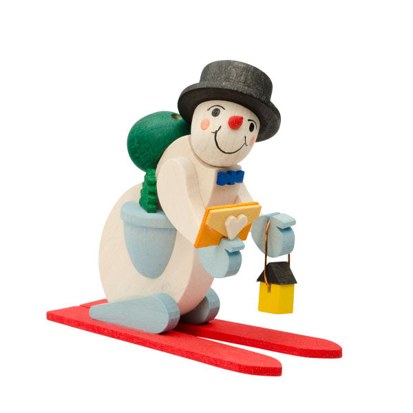 45821 Graupner Tree Ornament Skiing Snowman 01